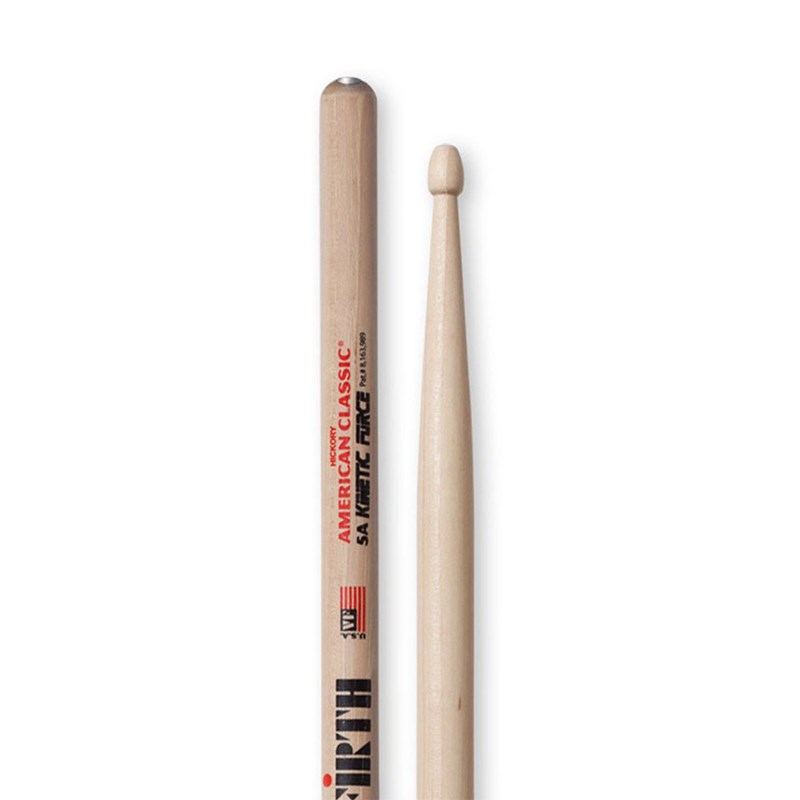 Vic Firth 5AKF American Classic Kinetic Force Drumsticks - Wood Tip